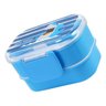 Pote Lanche Marmita Lancheira Infantil C/ Divisórias Pimpolhos Genérica Pote p/ Lanche de 2 Andares  - 1