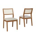 Ver imagem 4 de Mesa de Jantar Trento com 6 Cadeiras Bella Bege 160cm