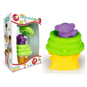 BRINQUEDO DIDÁTICO PRIMMA COLORIDO +8 MESES Cadê os Coalas?