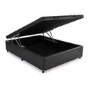 Ver imagem 1 de Cama Box Baú Casal 138x188 Corino Preto