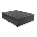 Ver imagem 2 de Cama Box Baú Casal 138x188 Corino Preto