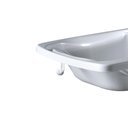 Ver imagem 4 de Banheira com Trocador Desmontável Galzerano Premium 7005 Dobrável Branca e Rosa