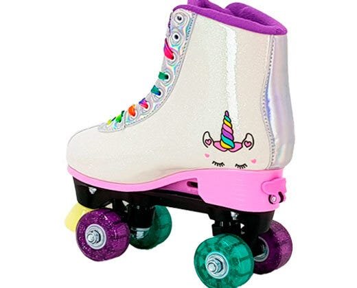Patins Roller Skate Unicórnio com 04 Rodas 35 A 38 - 2