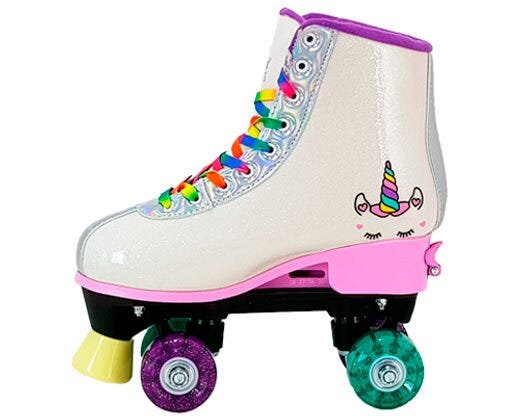 Patins Roller Skate Unicórnio com 04 Rodas 35 A 38 - 3