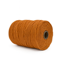 Ver imagem 2 de Cordão de Algodão Trancelim 5mm para Artesanato e Macramê Laranja
