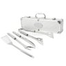 Kit Maleta P/ Churrasco Steak Gourmet Jogo com 4pçs Inox - 7