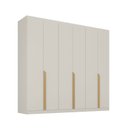 Ver imagem 2 de Guarda-Roupa Casal 6 Portas Topázio CabeCasa MadeiraOriginals Bege/Algodão