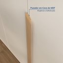 Ver imagem 6 de Guarda-Roupa Casal 6 Portas Topázio CabeCasa MadeiraOriginals Bege/Algodão