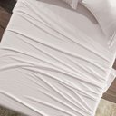 Ver imagem 4 de Jogo de Cama King 4 Peças Toque Acetinado Branco