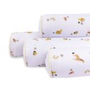 Ver imagem 4 de Kit Protetor de Mini Cama 100% Algodão Percal 200 Fios Rolinho Moderninhos 08 Peças:safari