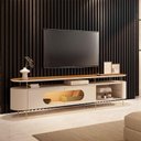 Ver imagem 2 de Rack Bancada Ária Cinamomo Off White - Hb Móveis