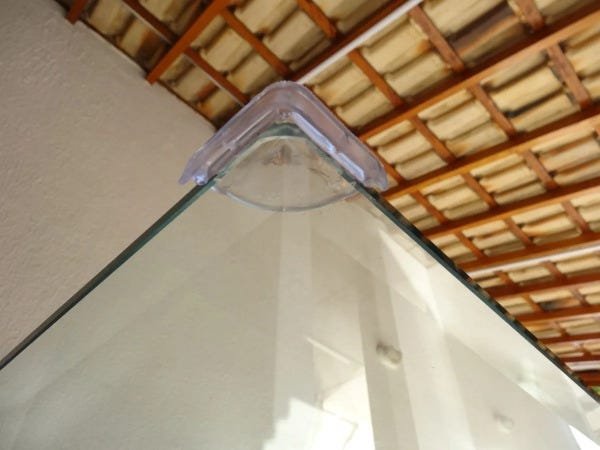 Kit 4 Proteção Para Quina De Móveis Mesa Vidro Transparente - 5