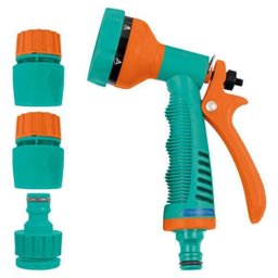 Conjunto Irrigação Tramontina Engates Rápidos E Hidropistola - 1