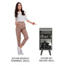 Ver imagem 5 de Balcão de Cozinha 40cm 1 Porta com Pés Nice Madesa