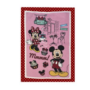 Pano de Copa Felpudo Estampado Dohler Mickey e Minnie 13