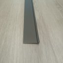 Ver mais imagens de Perfil Frontal de Escada Alumínio Fumê - 3 Metros