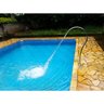 Cascata De Chão 108cm Em Aço Inox Para Piscina - Tulipa - 3