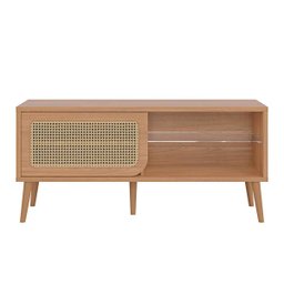 Rack para Tv até 55" 135cm com 01 Porta de Correr 100% Mdf Tb312 Dalla Costa-freijó - 4