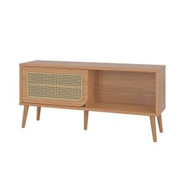 Rack para Tv até 55" 135cm com 01 Porta de Correr 100% Mdf Tb312 Dalla Costa-freijó - 2