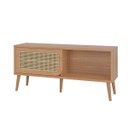 Ver imagem 3 de Rack para Tv até 55" 135cm com 01 Porta de Correr 100% Mdf Tb312 Dalla Costa-freijó
