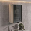 Ver imagem 6 de Armario Aereo 1 Porta Vidro MDF 40 cm Kali 122024 Bianco Toq Nicioli