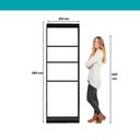 Ver imagem 7 de Closet Aberto Alasca Preto Touch Carraro
