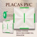 Ver imagem 4 de 50 Placas 3d Revestimento de Parede Autocolante Lavável - 3,12 M²