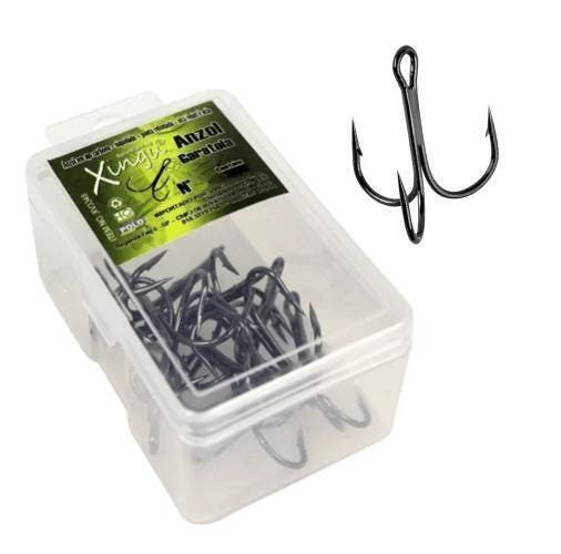 Kit 15 Anzol Garateia Lambada Xingu N-4 (2,4Cm X 1,8Cm) - 1