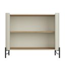 Ver imagem 6 de Rack com Painel e Buffet com Pés em Metal 360cm 100% Mdf Cor:louro e Luna com Preto