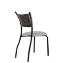 Ver imagem 3 de Conjunto 6 Cadeiras de Jantar Pés Café MD05 Mais Decor:Linho Claro/Argila