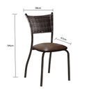 Ver imagem 5 de Conjunto 6 Cadeiras de Jantar Pés Café MD05 Mais Decor:Linho Claro/Argila