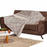 Manta Sofá Ornare Luxo 1,46x1,46M - Tabaco Envio 24H - 1