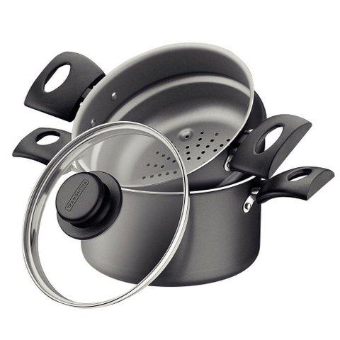 Cuscuzeira Tramontina Turim Revestimentoantiaderente Starflon Max Chumbo 16 Cm Tramontina