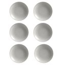 Ver imagem 1 de Prato Fundo Coup Organic Gray de Cerâmica 25cm 6 Unidades - Alleanza 7583-202