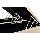 Ver imagem 3 de Cama Box Baú Queen Suede Bege 158x198x42