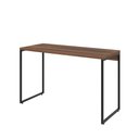Ver imagem 5 de Kit Escritório Estante Areta 5 Prateleiras com Mesa Industrial Aspen 120cm C01 Nogal - Lyam Decor