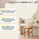 Ver imagem 6 de Kit 2 Banquetas Alta Cozinha Gourmet Estofada Linho:linho Bege