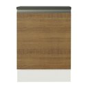Ver imagem 3 de Balcão Acordes 100% Mdf 60cm 1 Porta Branco Rustic