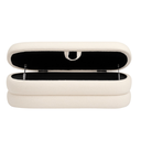 Ver imagem 5 de Banco Recamier Puff Cookie Baú 110 Cm - Zahav Estofados:off White