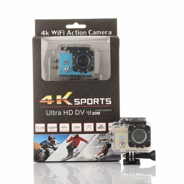 Câmera Action Pro Sport Prova D'Água Filmadora - 5