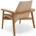 Ver imagem 4 de Kit 02 Poltronas Decorativa Living Base Madeira Becker L02 Linho Bege Escuro
