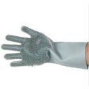 Ver imagem 2 de Luvas Térmicas para Lavar Louça em Silicone Cor Cinza