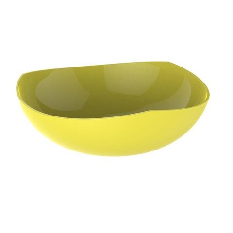 Saladeira Trio Amarela Multiuso Casa Cozinha Marca Crippa