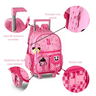Mochila Rodinhas Escolar Infantil Luluca com Garrafa Térmica - 3