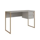 Ver imagem 2 de Escrivaninha Industrial 2 Gavetas Escritório Estudo Quarto:arenas