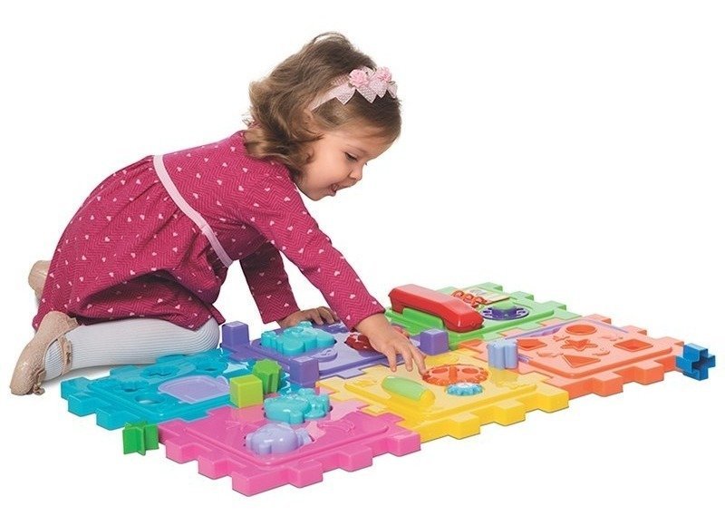 Brinquedo Educativo Cubo Didático Grande Bebê 1 Ano Montessori - 3