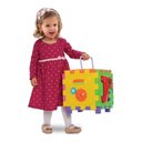 Ver imagem 2 de Brinquedo Educativo Cubo Didático Grande Bebê 1 Ano Montessori
