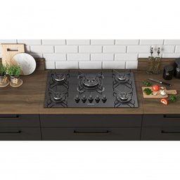 Cooktop Itatiaia Essencial 5 Bocas Tripla Chama Preto Bivolt - 2