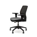 Ver imagem 1 de Cadeira Marelli Giratória 213 You Preta com Estrutura Preta