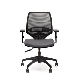 Cadeira Marelli You 213 Cinza com Estrutura Preta - 2